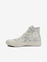 Converse Světle šedé dámské kotníkové květované tenisky Converse Chuck 70 Floral