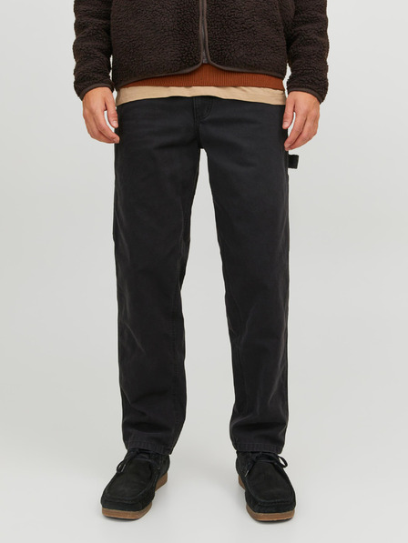 Jack & Jones Černé pánské kalhoty Jack & Jones Kane