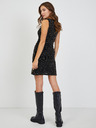 Orsay Dámské pouzdrové šaty ve zlato-černé barvě ORSAY