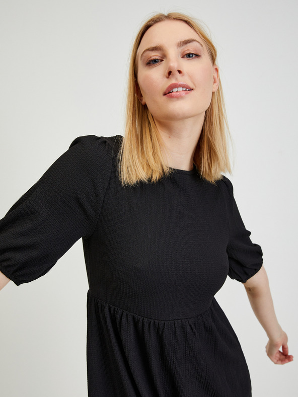 Orsay Černé dámské basic šaty ORSAY