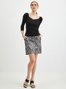 Orsay Černý dámský žebrovaný svetr ORSAY