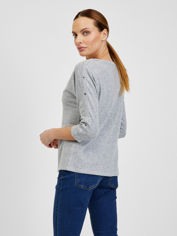 Orsay Světle šedé dámské tričko ORSAY