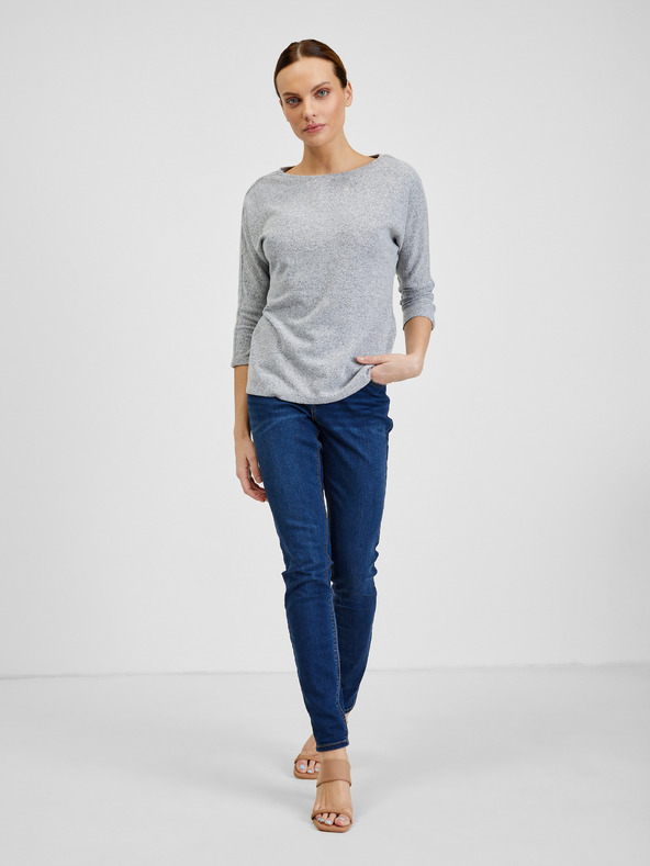 Orsay Světle šedé dámské tričko ORSAY