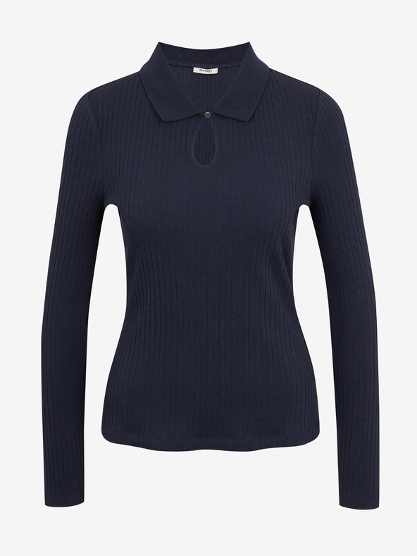 Orsay Tmavě modré dámské tričko ORSAY