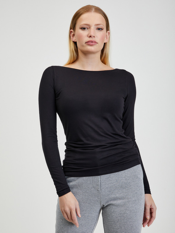 Orsay Černé dámské tričko ORSAY