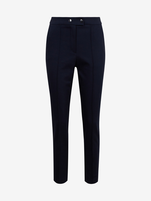 Orsay Tmavě modré dámské kalhoty ORSAY