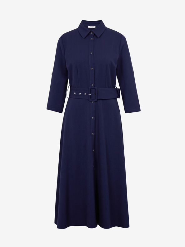 Orsay Tmavě modré dámské šaty ORSAY