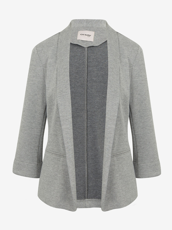 Orsay Světle šedé dámské sako ORSAY
