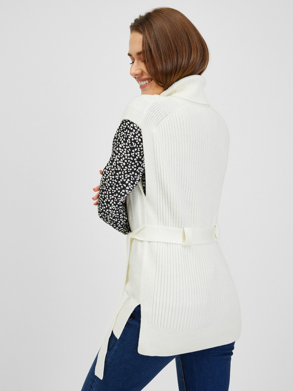 Orsay Krémová dámská svetrová vesta ORSAY