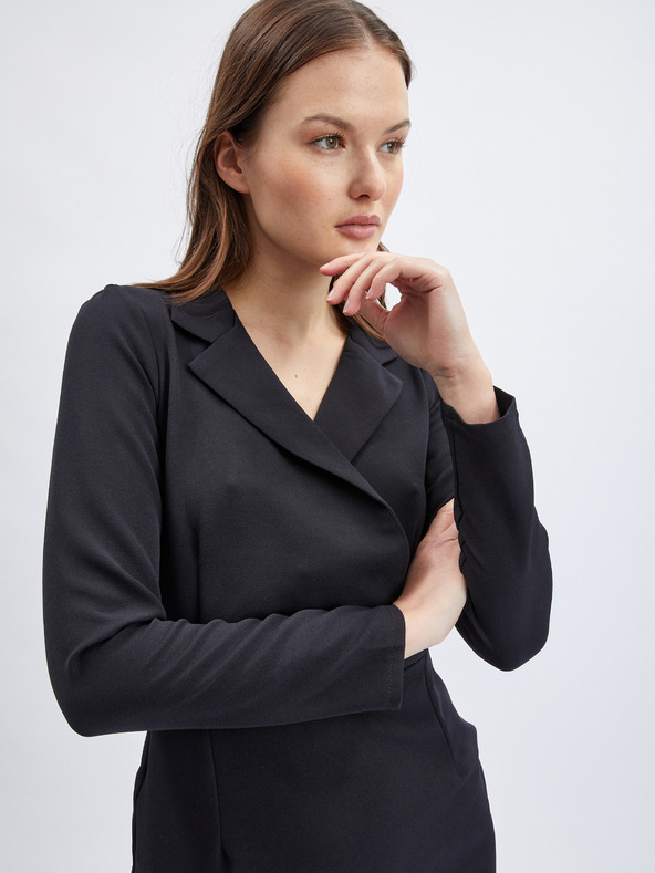 Orsay Černé dámské pouzdrové šaty ORSAY