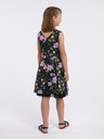 Orsay Černé dívčí květované šaty ORSAY
