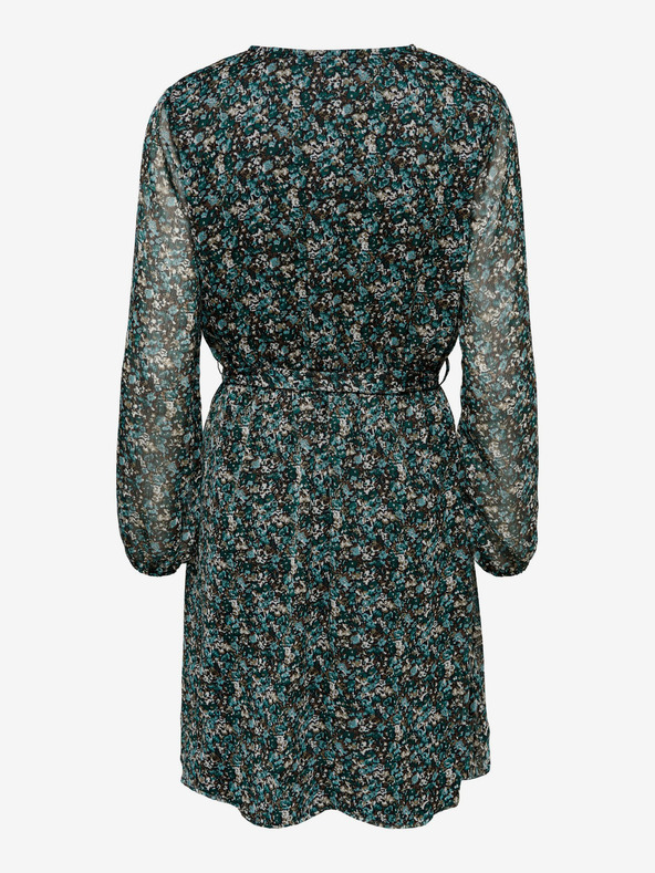 ONLY Zelené dámské květované šaty ONLY Cera