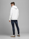 Jack & Jones Bílá pánská mikina s kapucí Jack & Jones Corp