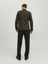 Jack & Jones Tmavě hnědé pánské kostkované sako Jack & Jones Solaris