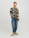 Jack & Jones Béžová pánská kostkovaná košile Jack & Jones Darren