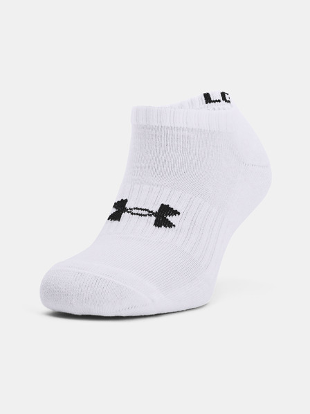 Under Armour Unisexové ponožky Under Armour Core No Show (3 páry)