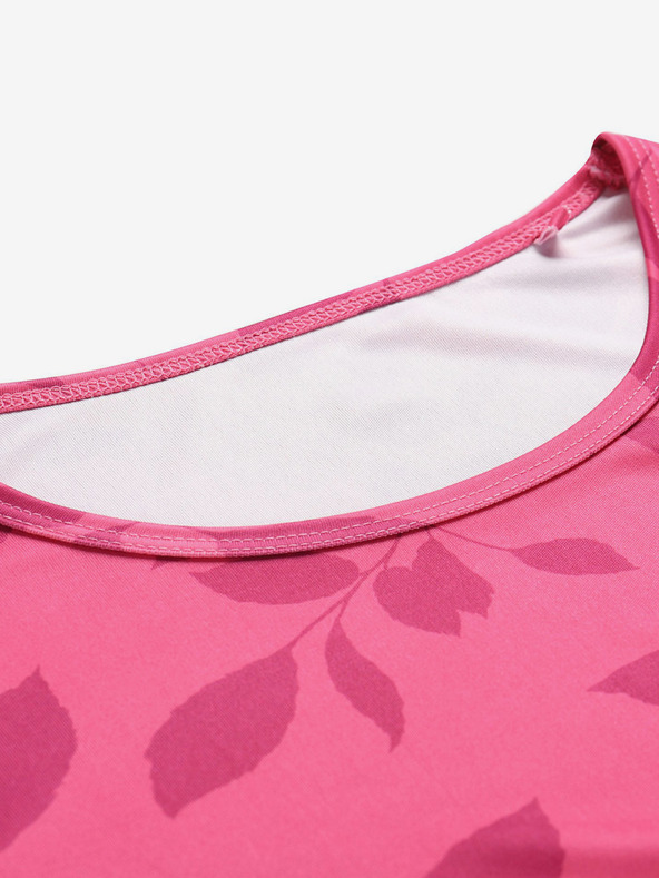 ALPINE PRO Růžové dámské tričko ALPINE PRO QUATRA