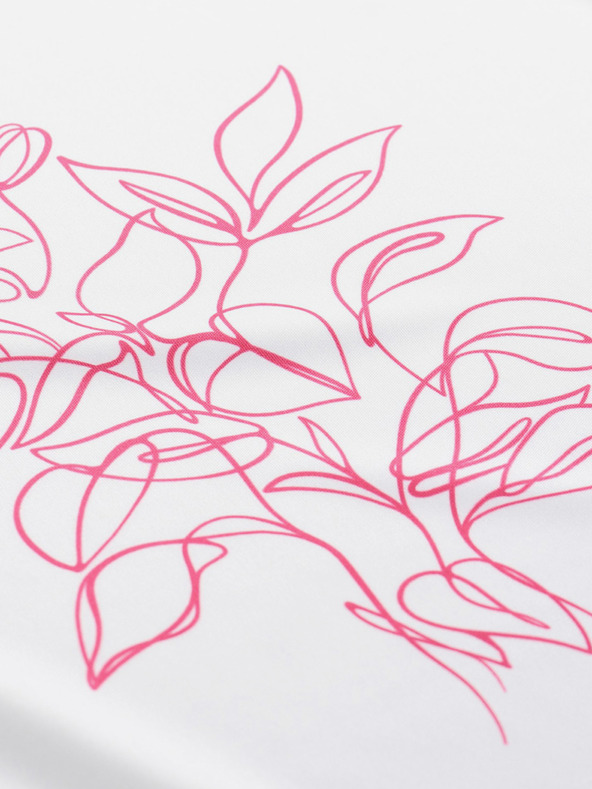 ALPINE PRO Bílé dámské tričko ALPINE PRO QUATRA