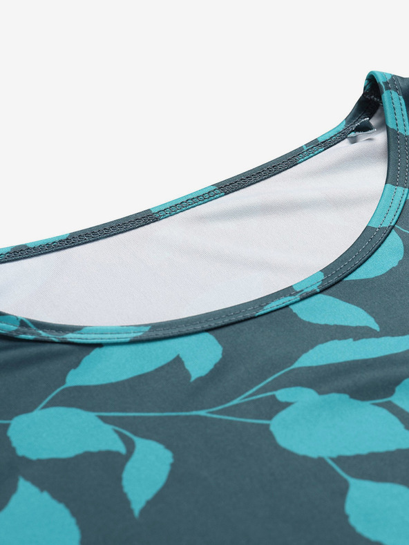 ALPINE PRO Petrolejové dámské tričko ALPINE PRO QUATRA