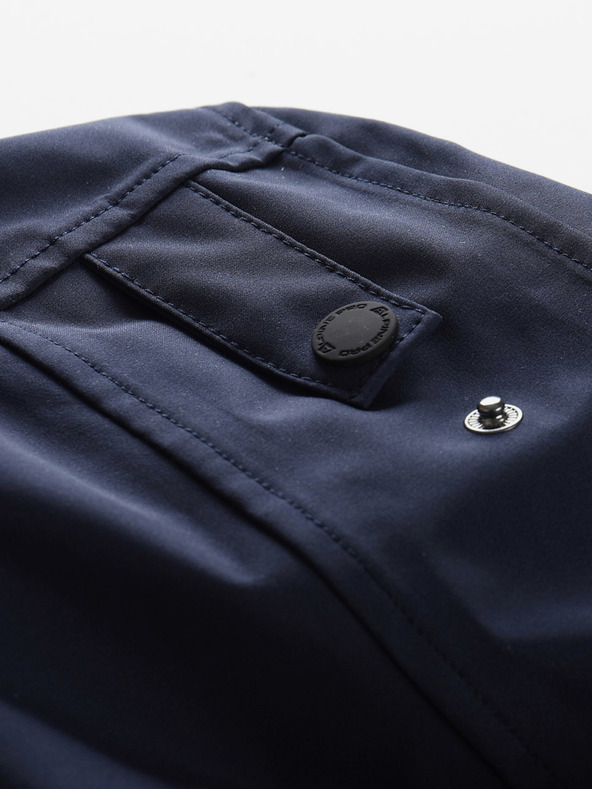 ALPINE PRO Tmavě modrý dámský nepromokavý kabát ALPINE PRO PERFETA