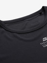 ALPINE PRO Černé pánské rychleschnoucí tričko ALPINE PRO BASIK