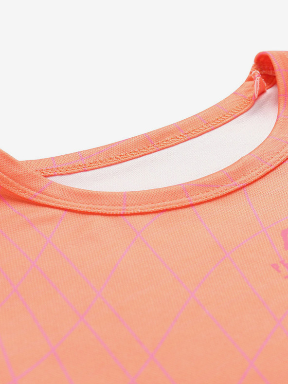 ALPINE PRO Oranžové dětské rychleschnoucí tričko ALPINE PRO BASIKO