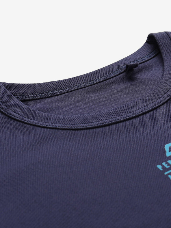 ALPINE PRO Tmavě modré dětské rychleschnoucí tričko ALPINE PRO BASIKO