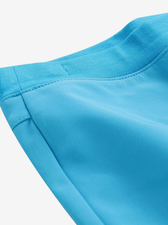 ALPINE PRO Modré dětské softshellové kalhoty ALPINE PRO SMOOTO