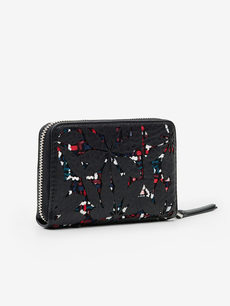 Desigual Černá dámská vzorovaná peněženka Desigual Onyx Marisa