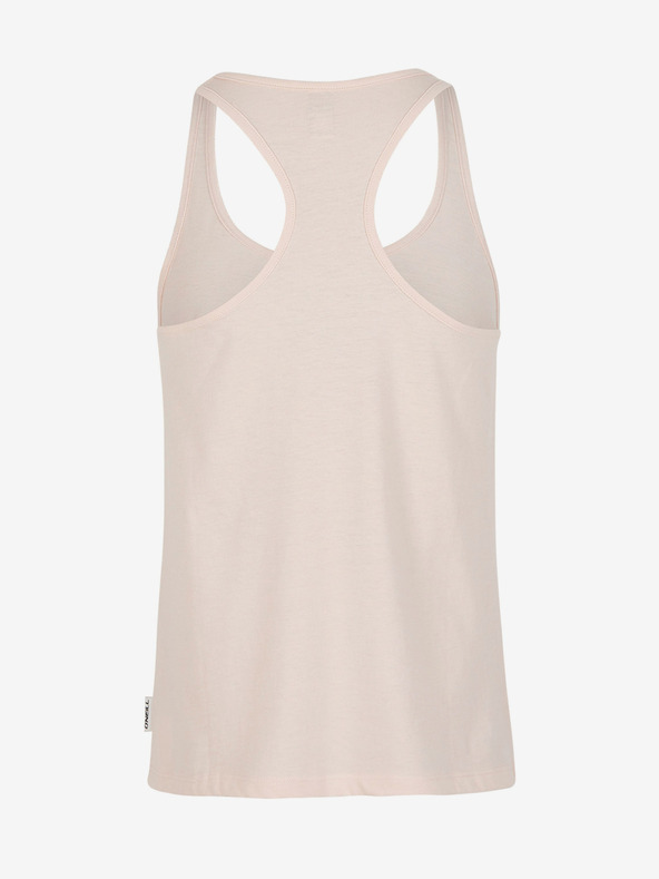 O'Neill Světle růžové dámské basic tílko O'Neill ESSENTIALS RACER BACK TANKTOP