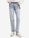Desigual Světle modré dámské straight fit džíny Desigual Mickey Rock