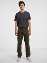 Celio Khaki pánské kalhoty Celio Vopry1