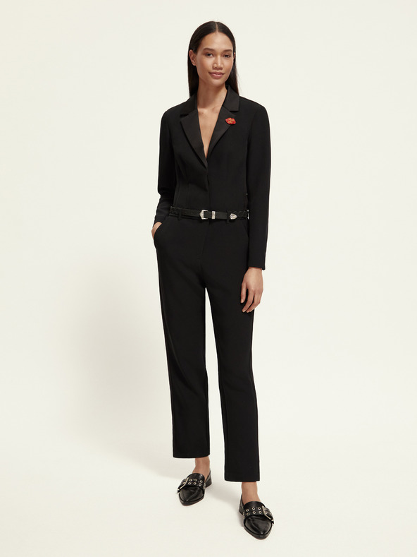 Scotch & Soda Černý dámský overal Scotch & Soda