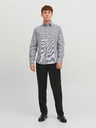 Jack & Jones Tmavě modrá pánská kostkovaná košile Jack & Jones Label