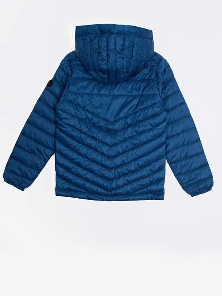 Jack & Jones Tmavě modrá klučičí prošívaná bunda Jack & Jones Hero