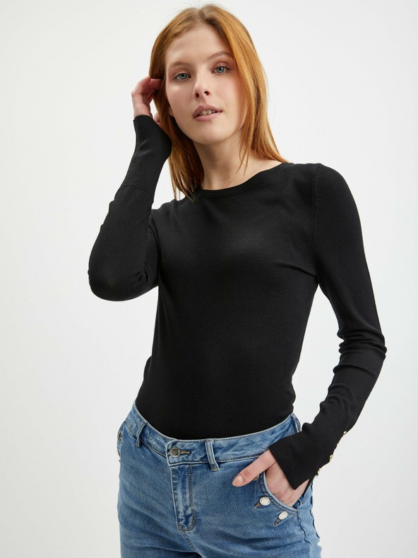Orsay Černý dámský lehký svetr ORSAY