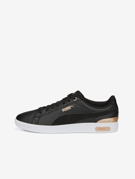 Puma Černé dámské tenisky Puma Vikky v3 Space Metallics PUMA Black-PUMA