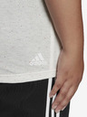 adidas Performance Krémové dámské žíhané tričko adidas Performance