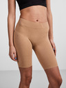Pieces Béžové krátké legíny Pieces London Shorts