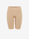 Pieces Béžové krátké legíny Pieces London Shorts