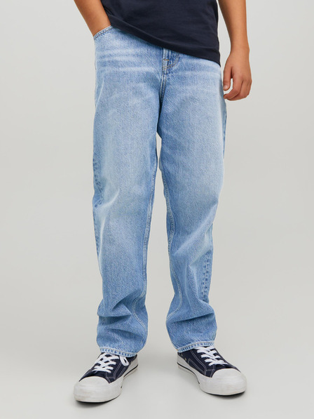 Jack & Jones Světle modré klučičí straight fit džíny Jack & Jones Chris