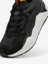 Puma Černé pánské tenisky s koženými detaily Puma RS-X Efekt Perf
