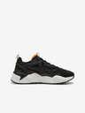 Puma Černé pánské tenisky s koženými detaily Puma RS-X Efekt Perf
