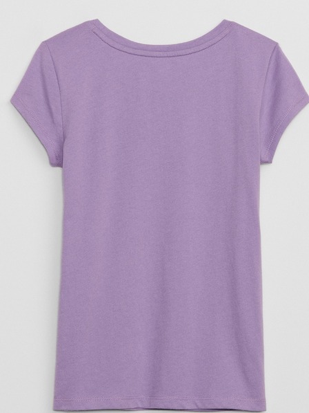 GAP Dětské tričko s metalickým logem Gap