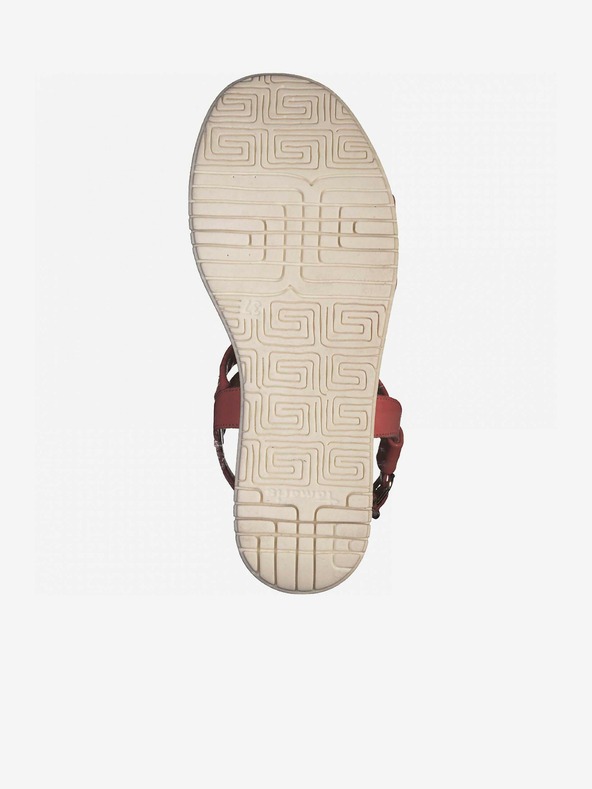 Tamaris Korálové dámské kožené sandály Tamaris