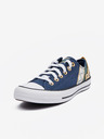 Converse Tmavě modré dámské vzorované tenisky Converse Chuck Taylor All Star Garden Noir
