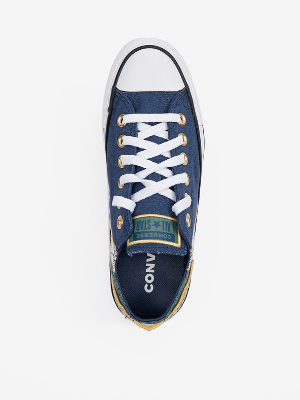 Converse Tmavě modré dámské vzorované tenisky Converse Chuck Taylor All Star Garden Noir