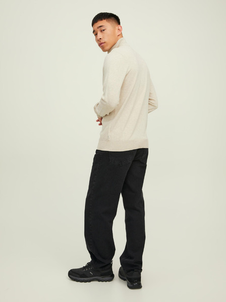 Jack & Jones Béžový pánský svetr Jack & Jones Emil