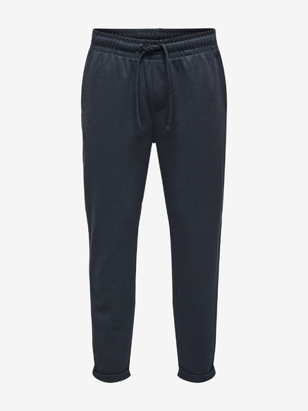 ONLY & SONS Tmavě modré pánské chino kalhoty ONLY & SONS Anton