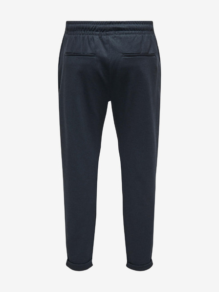 ONLY & SONS Tmavě modré pánské chino kalhoty ONLY & SONS Anton